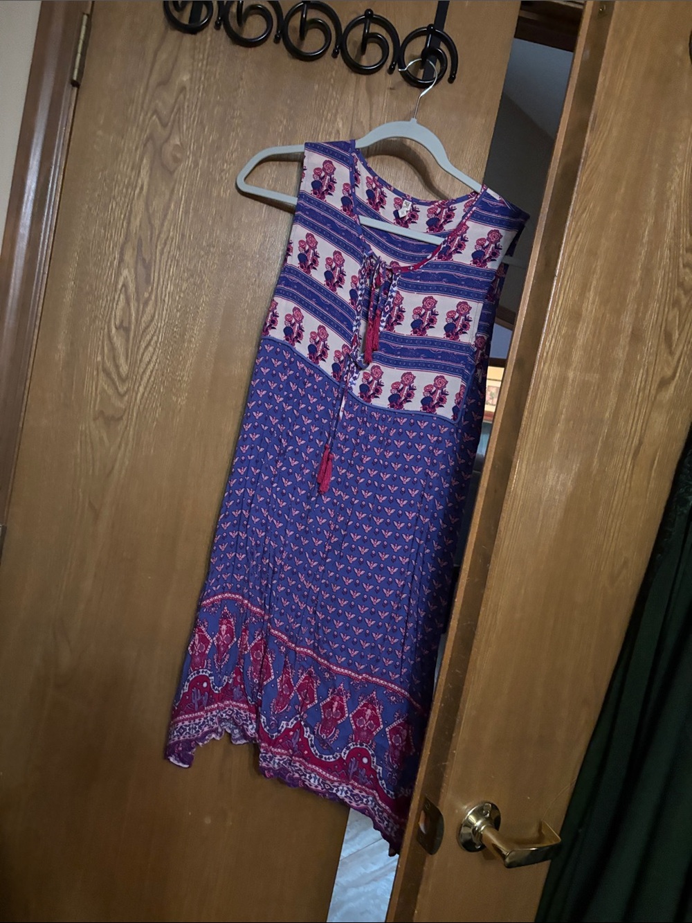 Spell Purple & Pink Printed Midi Dress, an early piece